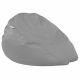 Gris clair Pouf Poire Enfants simili-cuir