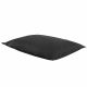 Noir Pouf Poire Coussin XXL simili-cuir