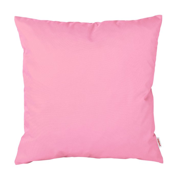 Rose clair Coussin Carré Extérieur nylon