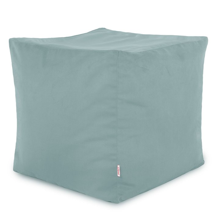 Menthe Pouf Cube Intérieure velours