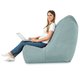 Menthe Pouf Poire Fauteuil Distinto Moderne velours