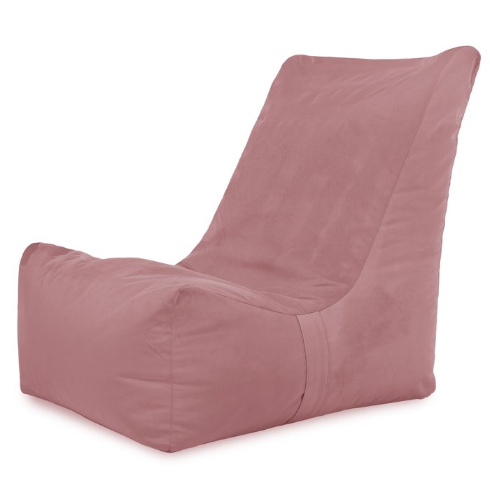 Rose poudré Pouf Poire Fauteuil Distinto Moderne velours