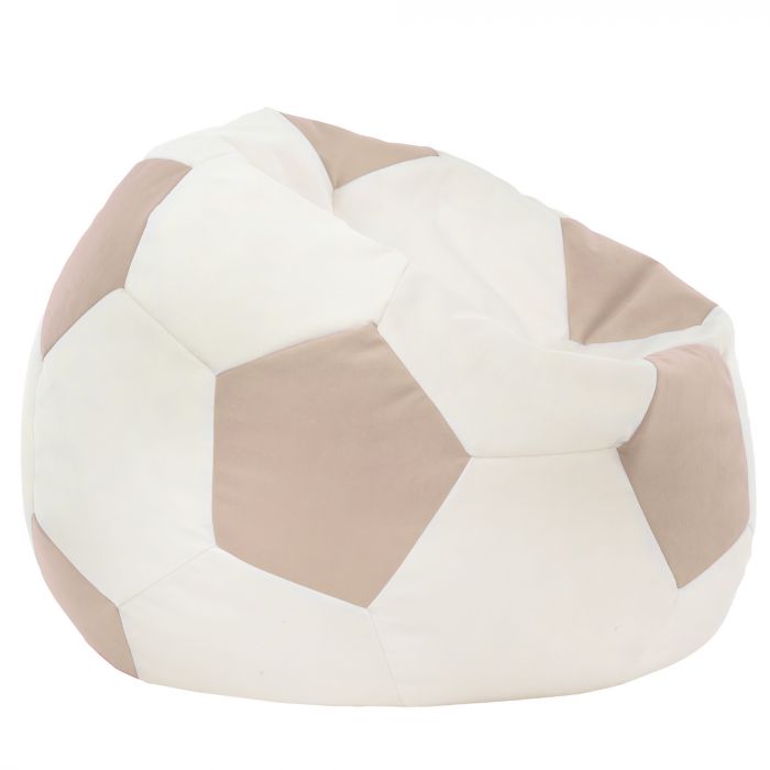 Rose poudré Pouf De Football velours