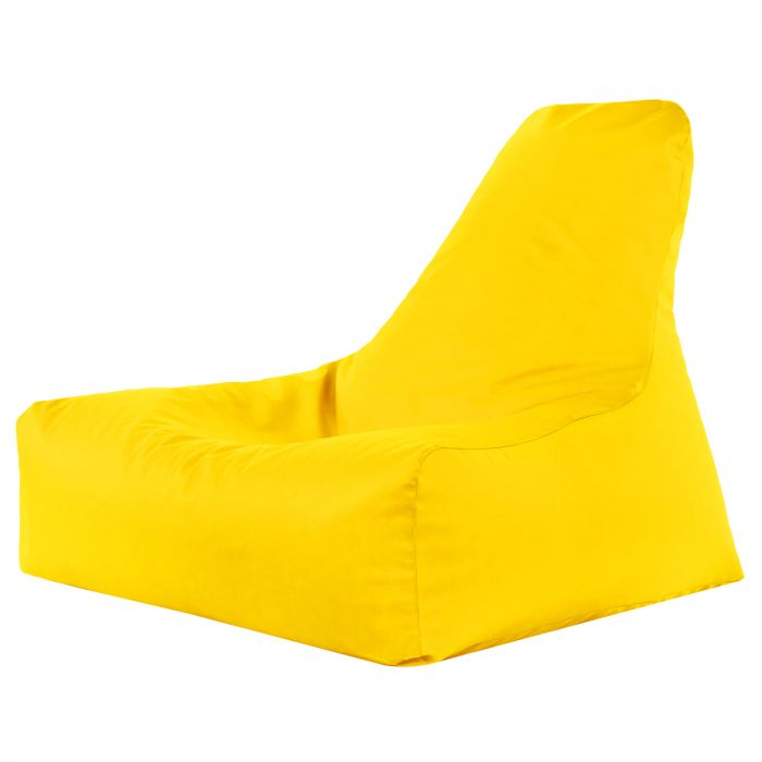 Jaune clair Pouf Poire Fauteuil Bali simili-cuir