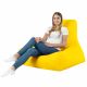 Jaune clair Pouf Poire Fauteuil Bali simili-cuir