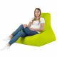 Lime Pouf Poire Fauteuil Bali simili-cuir