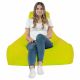 Lime Pouf Poire Fauteuil Bali simili-cuir