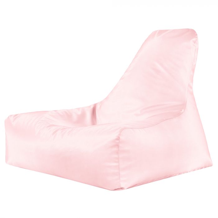 Sitzsack Sessel Bali Kunstleder Metallic-Rosa