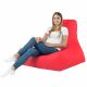 Rose Pouf Poire Fauteuil Bali simili-cuir