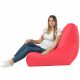 Rose Pouf Poire Fauteuil Bali simili-cuir