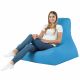 Azur Pouf Poire Fauteuil Bali simili-cuir