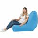 Azur Pouf Poire Fauteuil Bali simili-cuir