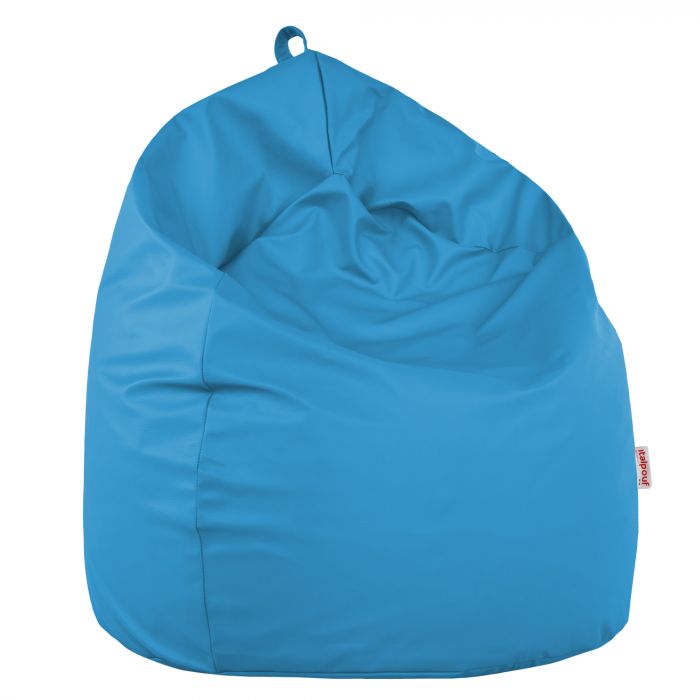 Azur Pouf Poire Enfants simili-cuir