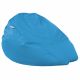 Azur Pouf Poire Enfants simili-cuir