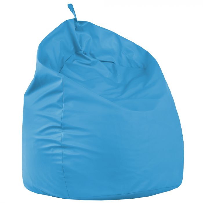 Azur Géant Pouf Poire XXL simili-cuir