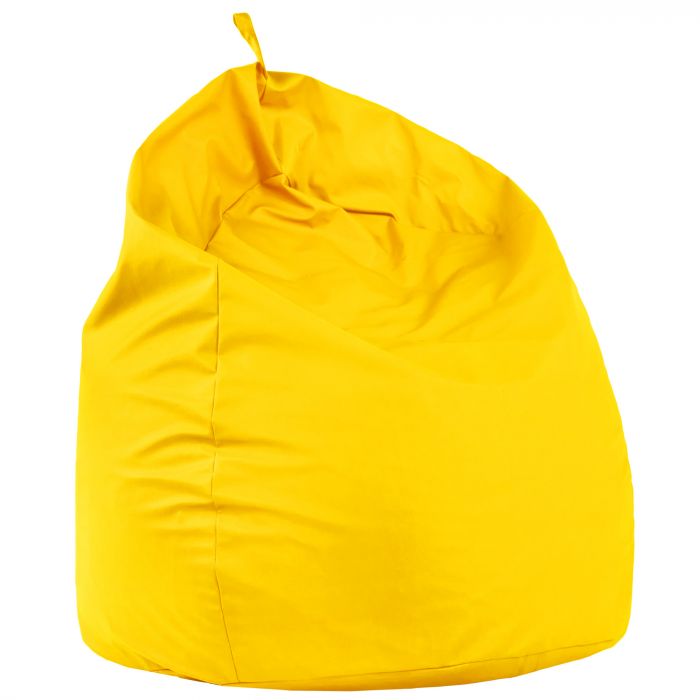 Jaune clair Géant Pouf Poire XXL simili-cuir