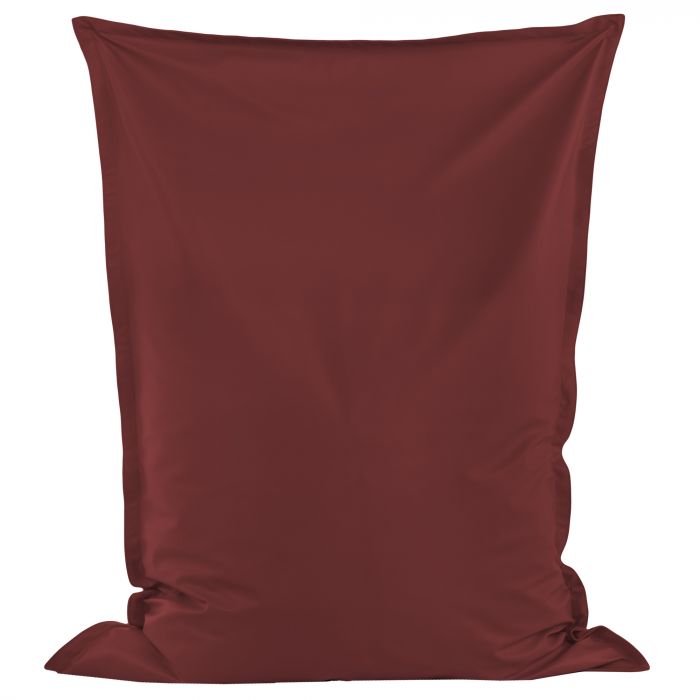 Rouge foncé Pouf Poire Coussin Pour Enfants simili-cuir