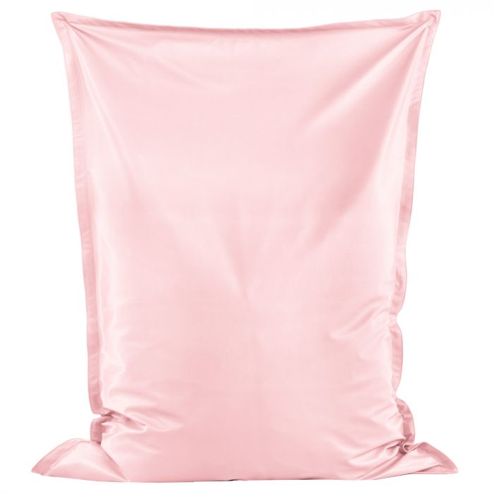 Rose métallisé Pouf Poire Coussin Pour Enfants simili-cuir