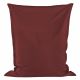 Rouge foncé Pouf Poire Coussin Pour Enfants simili-cuir