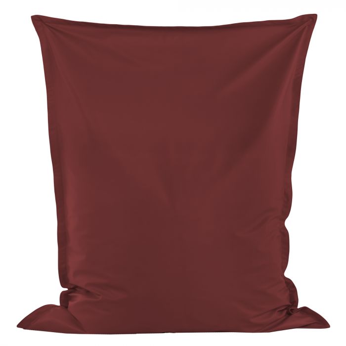 Rouge foncé Pouf Poire Coussin Pour Enfants simili-cuir
