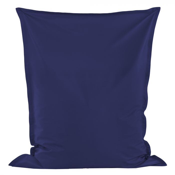 Bleu marine Pouf Poire Coussin XXL simili-cuir