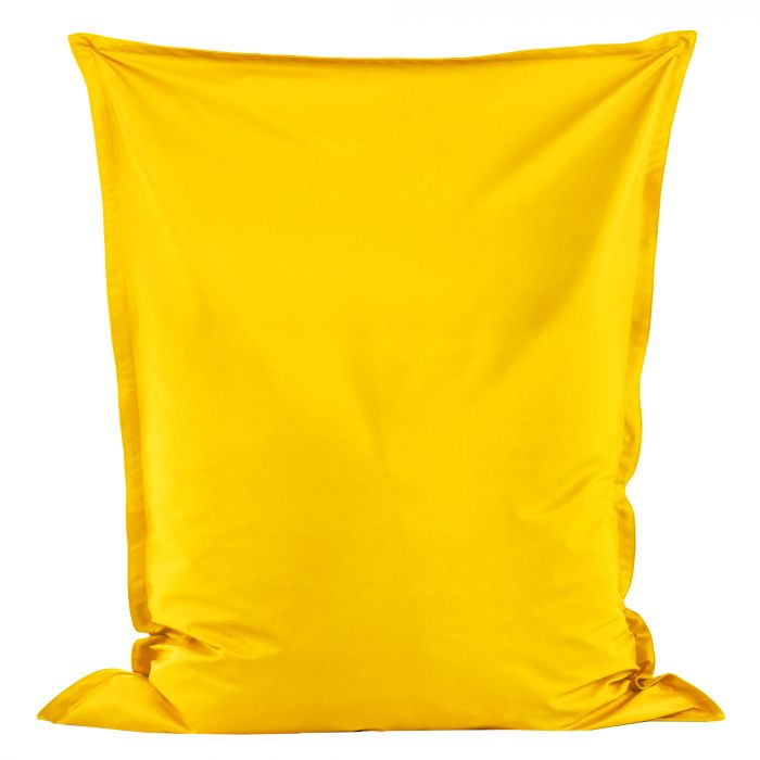 Jaune clair Pouf Poire Coussin XXL simili-cuir