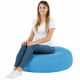 Azur Coussin Rond Monaco simili-cuir