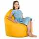 Jaune Pouf Poire Fauteuil Porto simili-cuir