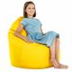 Jaune clair Pouf Poire Fauteuil Porto simili-cuir