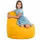 Jaune Pouf Poire Fauteuil Porto simili-cuir