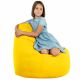 Jaune clair Pouf Poire Fauteuil Porto simili-cuir