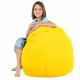 Jaune clair Pouf Poire Fauteuil Porto simili-cuir