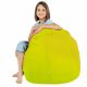 Lime Pouf Poire Fauteuil Porto simili-cuir