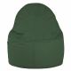 Vert foncé Pouf Poire Fauteuil Porto simili-cuir