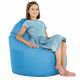 Azur Pouf Poire Fauteuil Porto simili-cuir