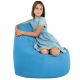 SITZSACK SESSEL PORTO KUNSTLEDER HIMMELBLAU