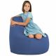 Bleu Pouf Poire Fauteuil Porto simili-cuir