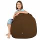 Marron Pouf Poire Fauteuil Porto simili-cuir