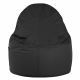 Noir Pouf Poire Fauteuil Porto simili-cuir