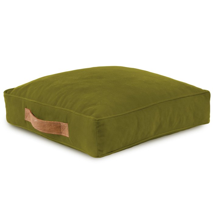 Vert Coussin Carré velours