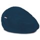 Bleu marine Pouf Poire Enfants velours