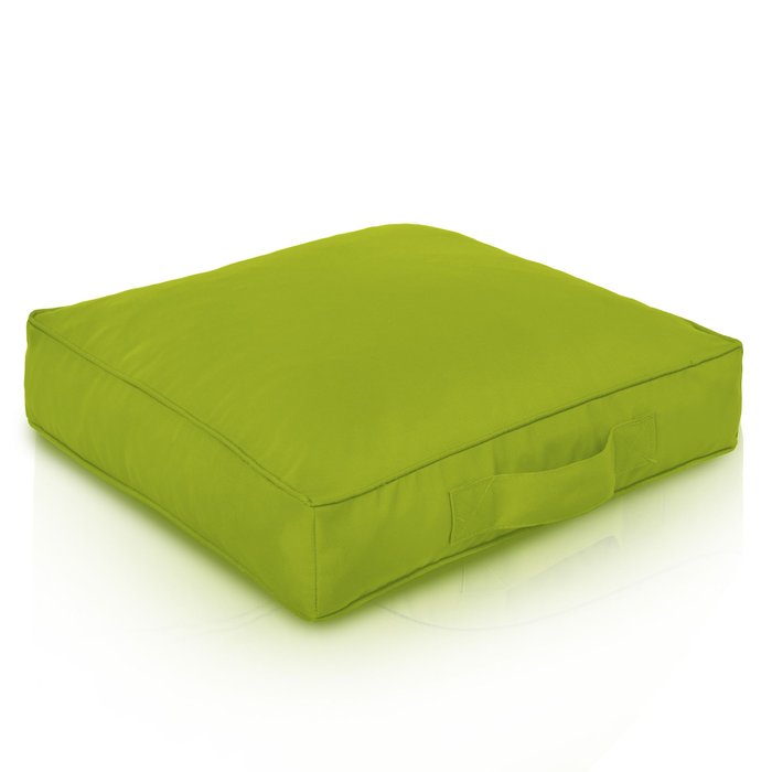 Lime Coussin Carré Extérieur nylon