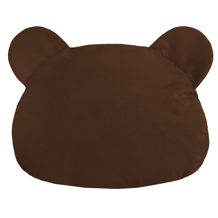 Marron Coussin Nounours velours