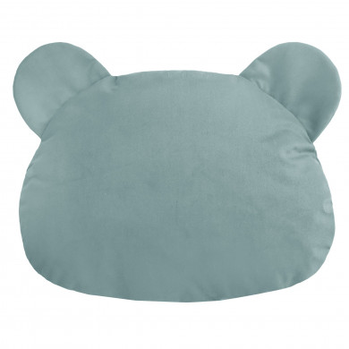 Kinderkissen Teddy Plüsch Minze