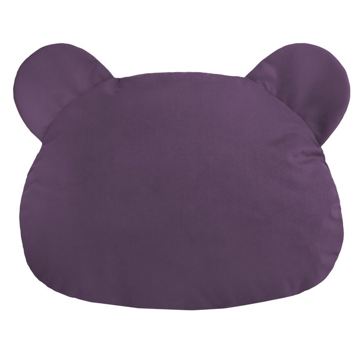 Violet Coussin Nounours velours