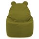 Sitzsack Sessel Teddy Plüsch grün