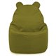 Vert Pouf Poire Fauteuil Teddy velours