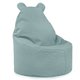 Menthe Pouf Poire Fauteuil Teddy velours