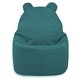 Bleu Pouf Poire Fauteuil Teddy velours