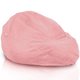 Yeti rose Pouf Poire 